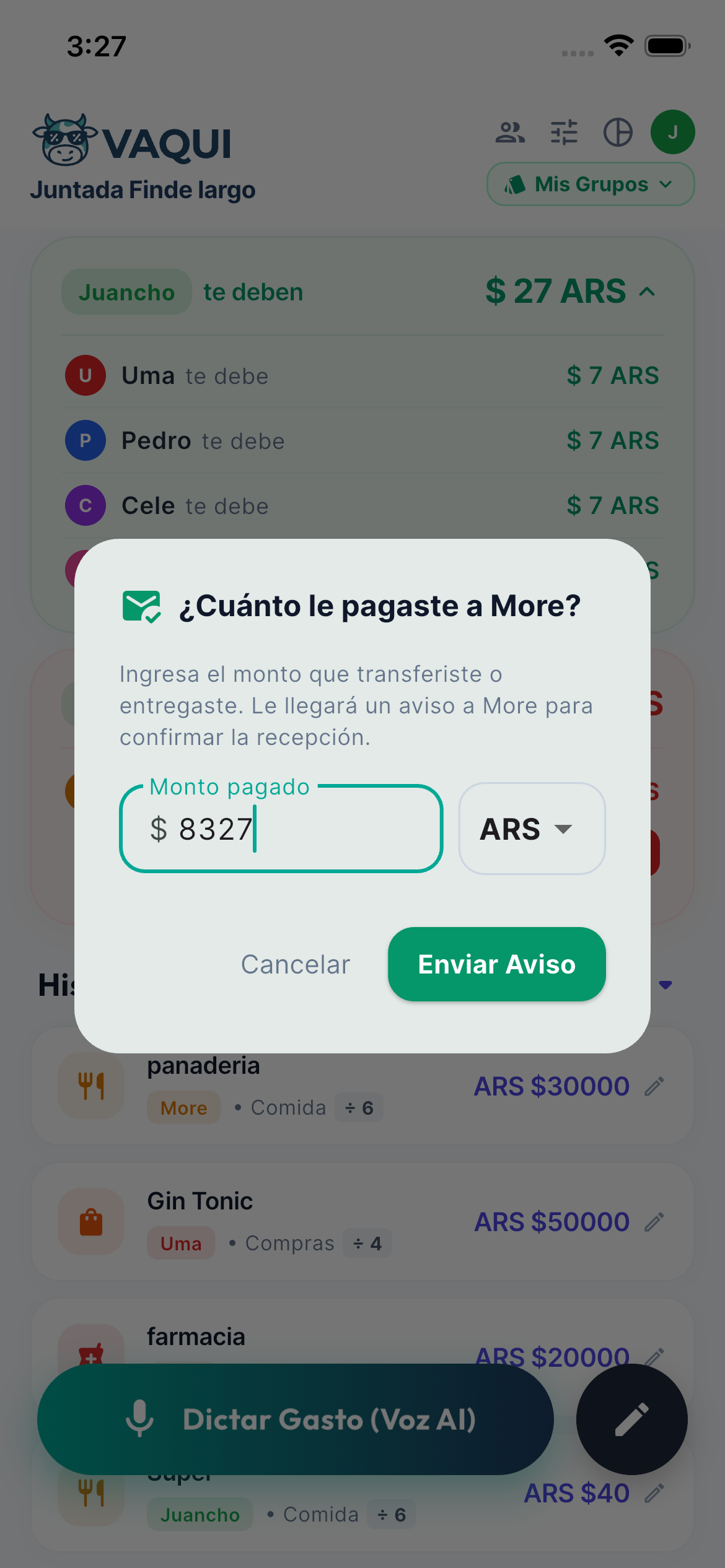 Conversión de monedas Reales a Pesos en tiempo real